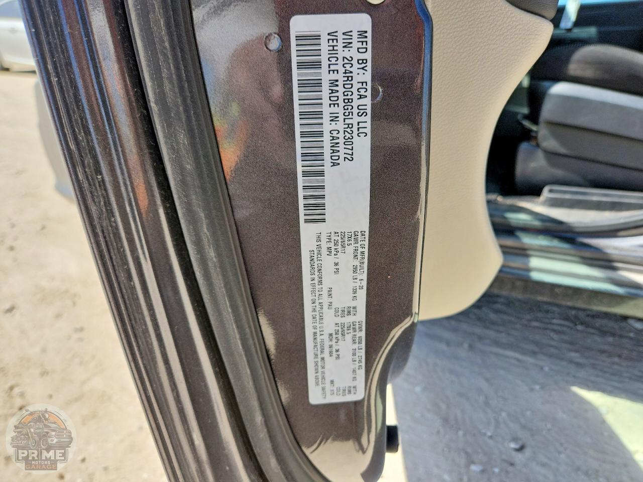 2020 DODGE GRAND CARAVAN — фото 25