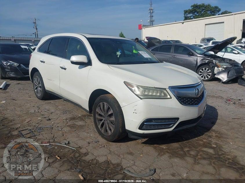 2016 ACURA MDX TECHNOLOGY   ACURAWATCH PLUS PACKAGES/TECHNOLOGY PACKAGE — фото 1