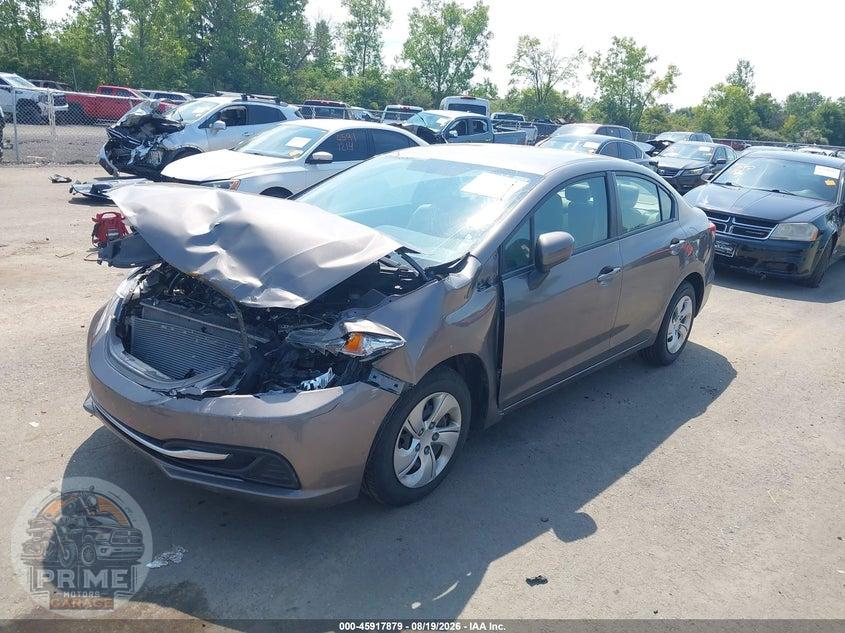 2015 HONDA CIVIC LX — фото 2