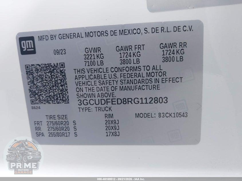 2024 CHEVROLET SILVERADO 1500 4WD  SHORT BED LT TRAIL BOSS — фото 9