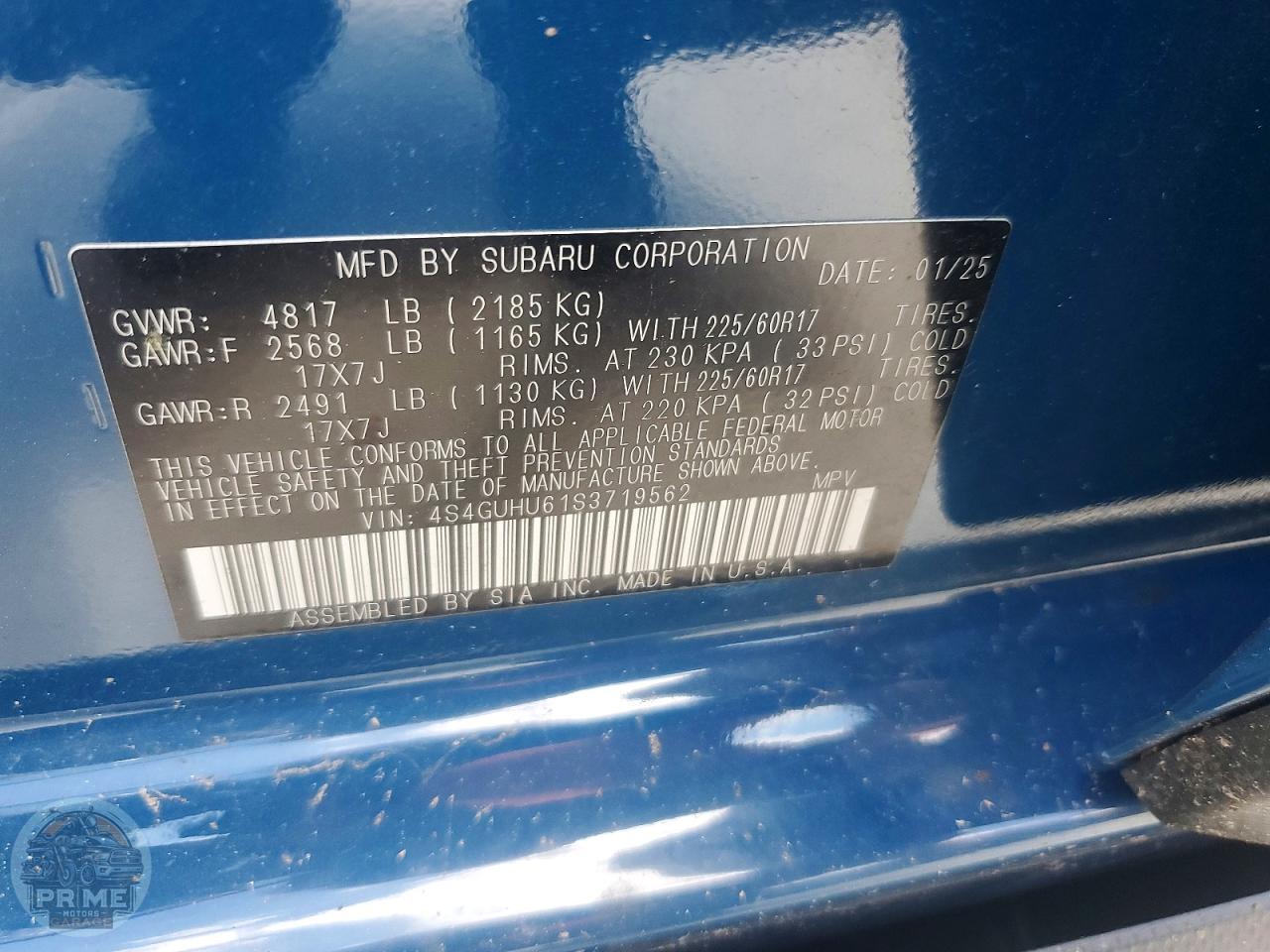 2025 SUBARU CROSSTREK — фото 12