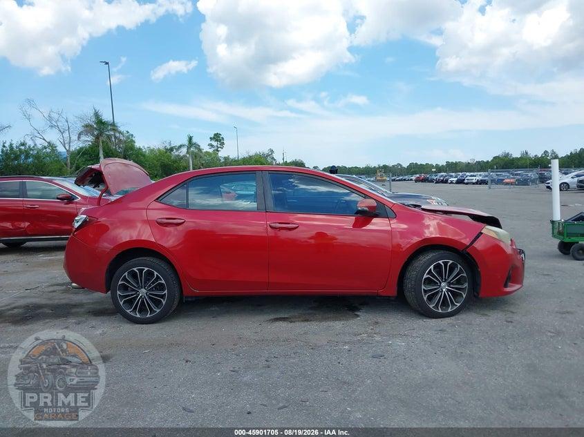 2014 TOYOTA COROLLA S PLUS — фото 13