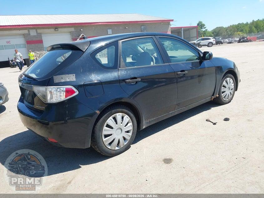 2008 SUBARU IMPREZA 2.5I — фото 4