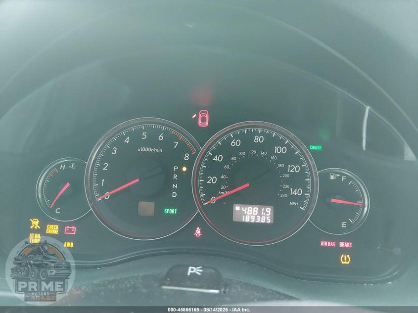 2009 SUBARU OUTBACK 2.5I — фото 7