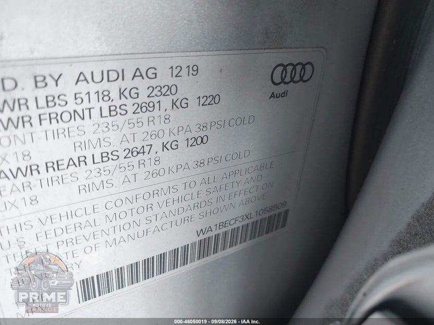 2020 AUDI Q3 PREMIUM PLUS 45 TFSI QUATTRO TIPTRONIC — фото 9