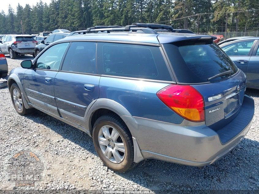 2005 SUBARU OUTBACK 2.5I LIMITED — фото 3