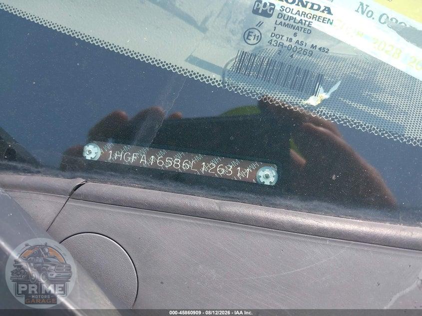 2006 HONDA CIVIC LX — фото 12