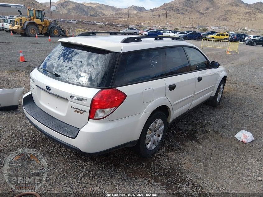 2009 SUBARU OUTBACK 2.5I — фото 4