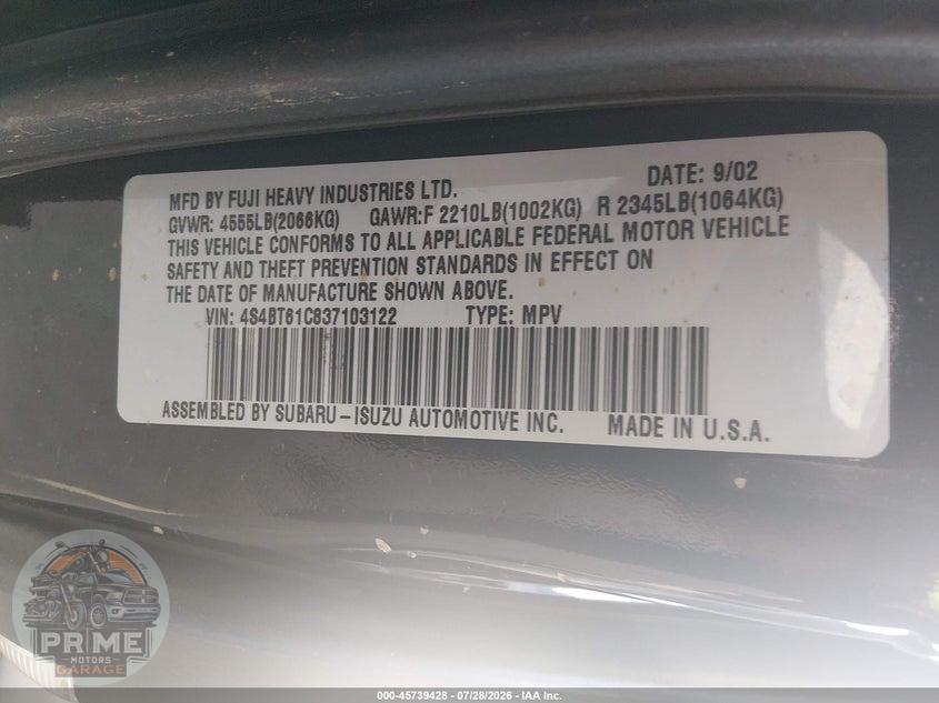 2003 SUBARU BAJA — фото 9