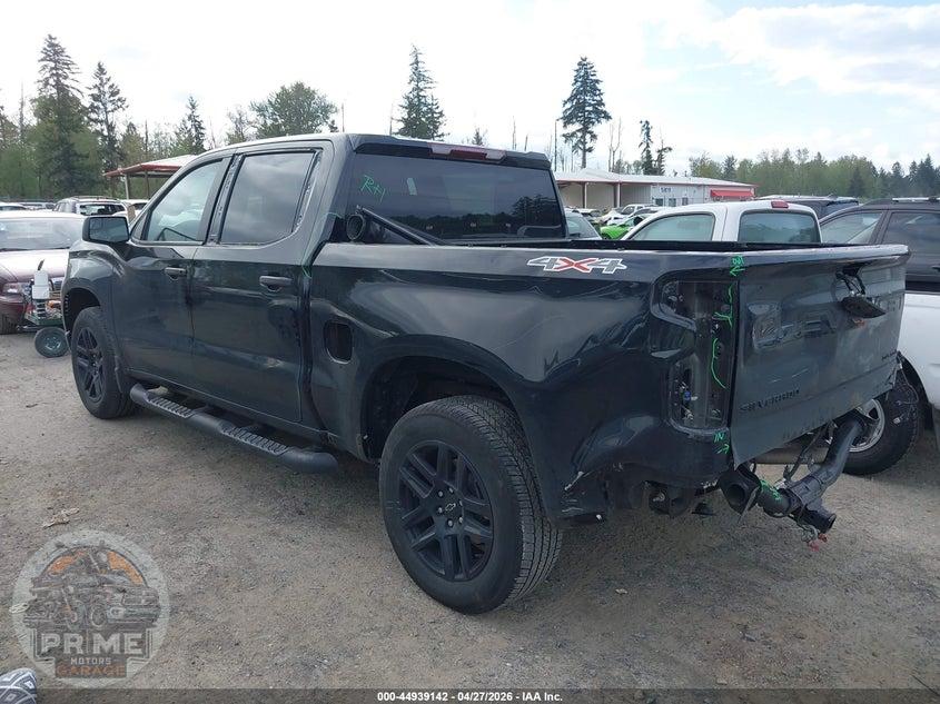 2024 CHEVROLET SILVERADO 1500 4WD  SHORT BED CUSTOM — фото 3