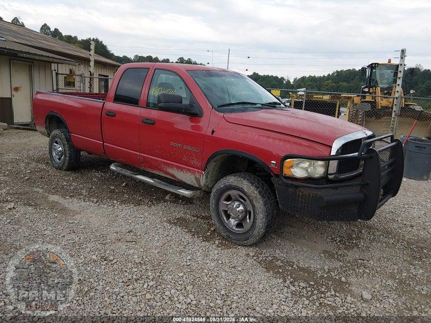 2004 DODGE RAM 2500 SLT/LARAMIE — фото 1
