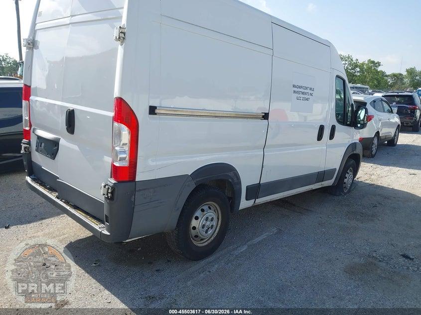 2018 RAM PROMASTER 2500 HIGH ROOF 136 WB — фото 4