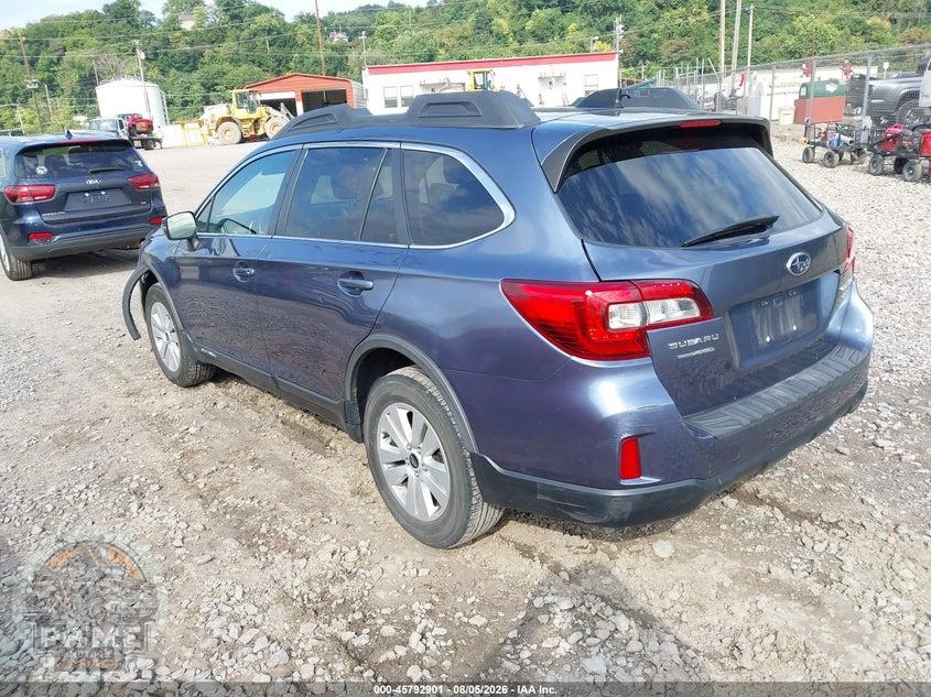 2016 SUBARU OUTBACK 2.5I PREMIUM — фото 3
