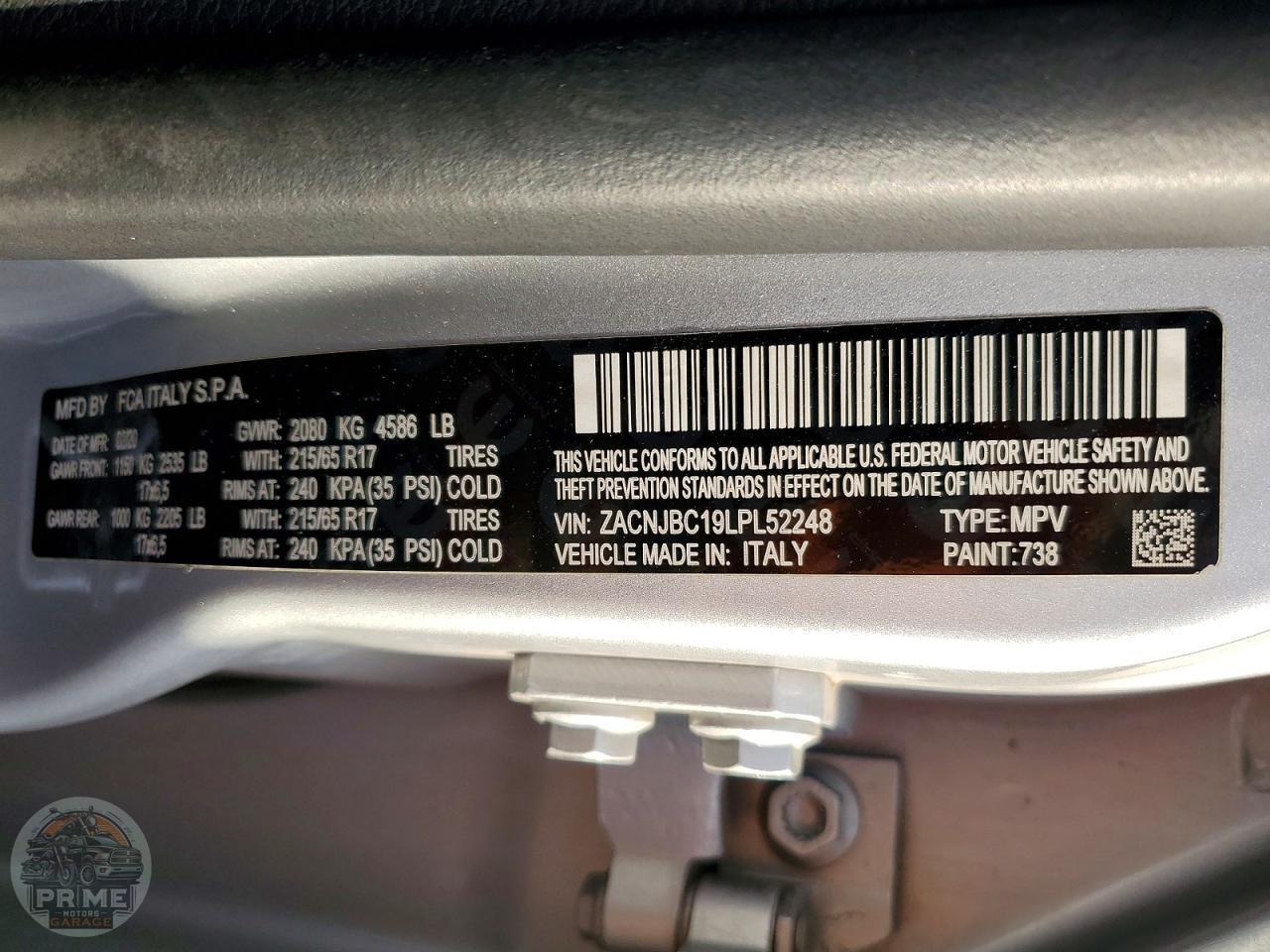 2020 JEEP RENEGADE — фото 14