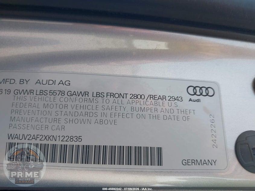 2019 AUDI A7 55 PREMIUM — фото 9