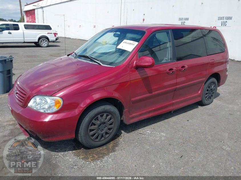 2002 KIA SEDONA EX/LX — фото 2