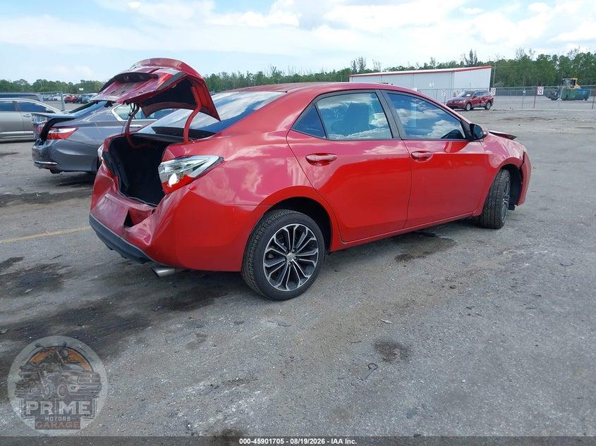 2014 TOYOTA COROLLA S PLUS — фото 4