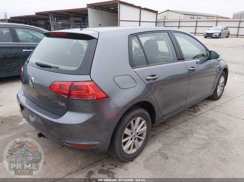 2016 VOLKSWAGEN GOLF TSI S 4-DOOR — фото 4