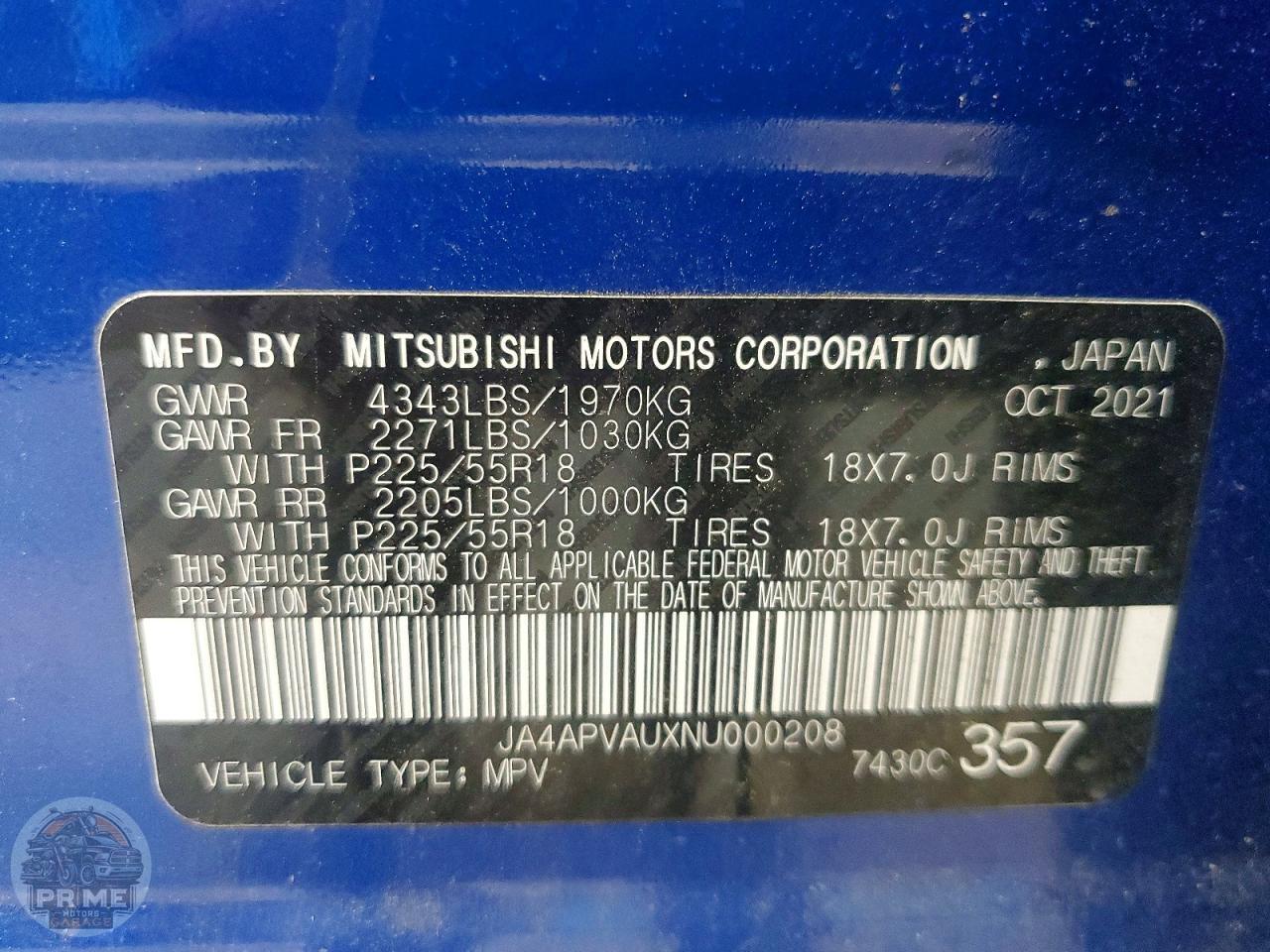 2022 MITSUBISHI OUTLANDER — фото 12