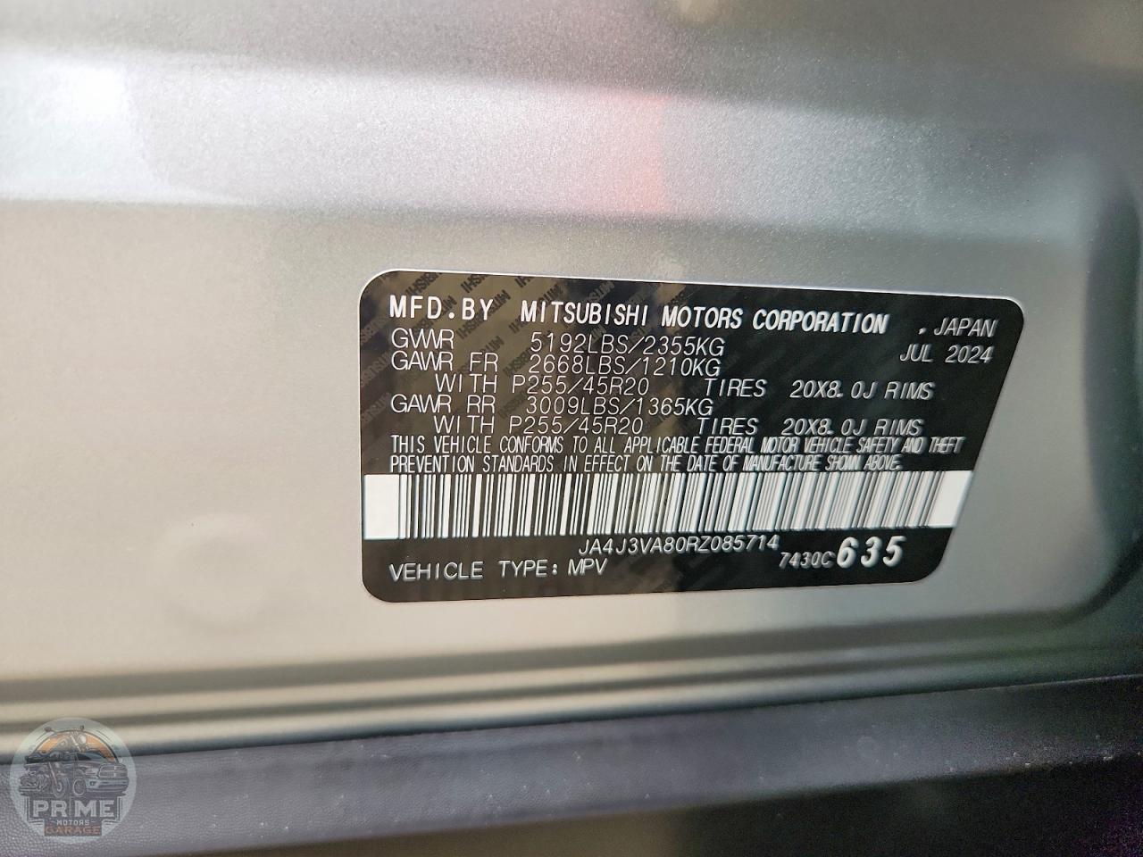 2024 MITSUBISHI OUTLANDER — фото 13
