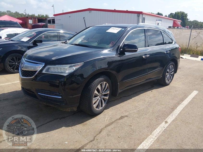 2016 ACURA MDX TECHNOLOGY   ACURAWATCH PLUS PACKAGES/TECHNOLOGY PACKAGE — фото 2