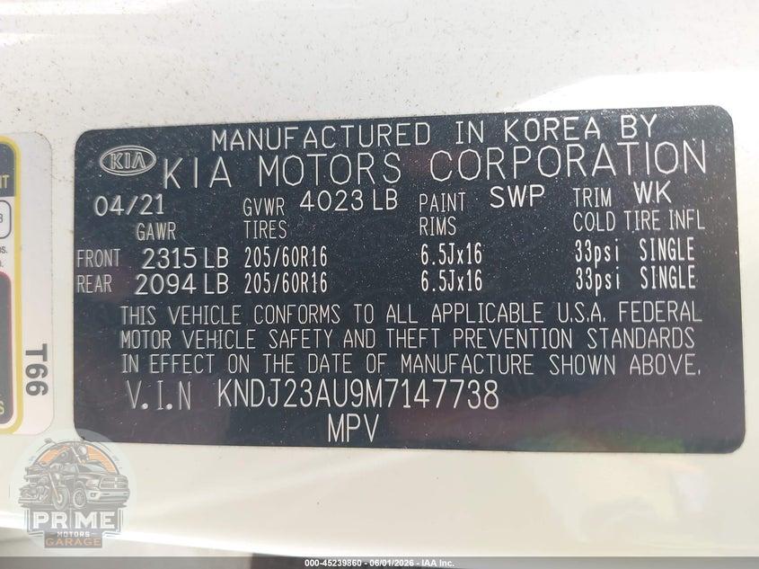 2021 KIA SOUL LX — фото 9