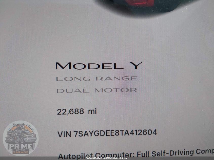 2026 TESLA MODEL Y ALL-WHEEL DRIVE/LONG RANGE LAUNCH SERIES/PREMIUM ALL-WHEEL DRIVE — фото 15