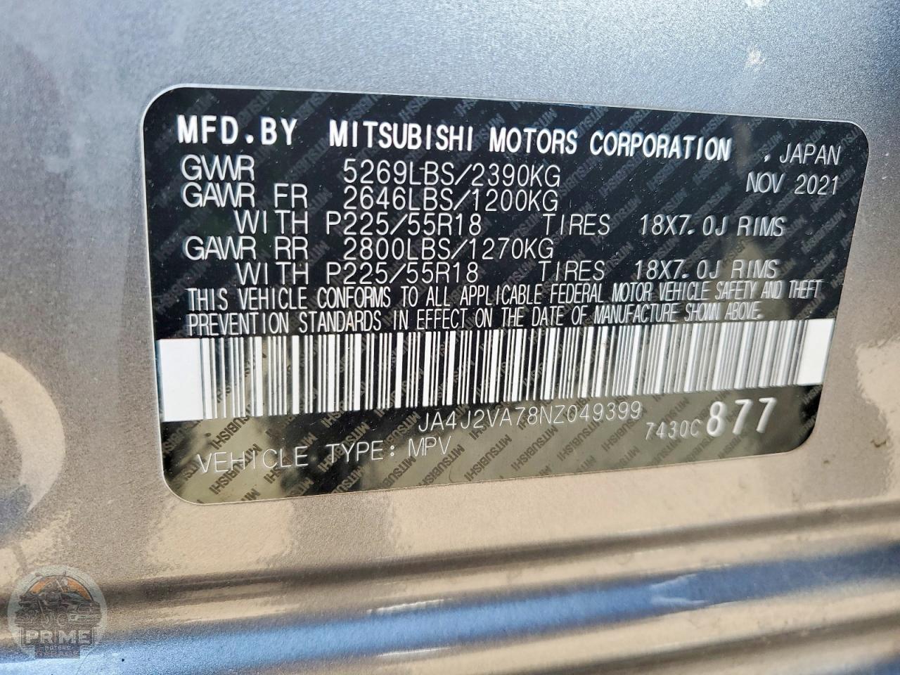 2022 MITSUBISHI OUTLANDER — фото 13