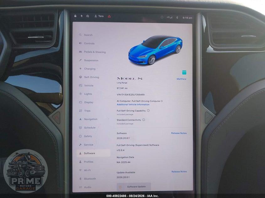 2020 TESLA MODEL S LONG RANGE DUAL MOTOR ALL-WHEEL DRIVE/LONG RANGE PLUS DUAL MOTOR ALL-WHEEL DRIVE — фото 17