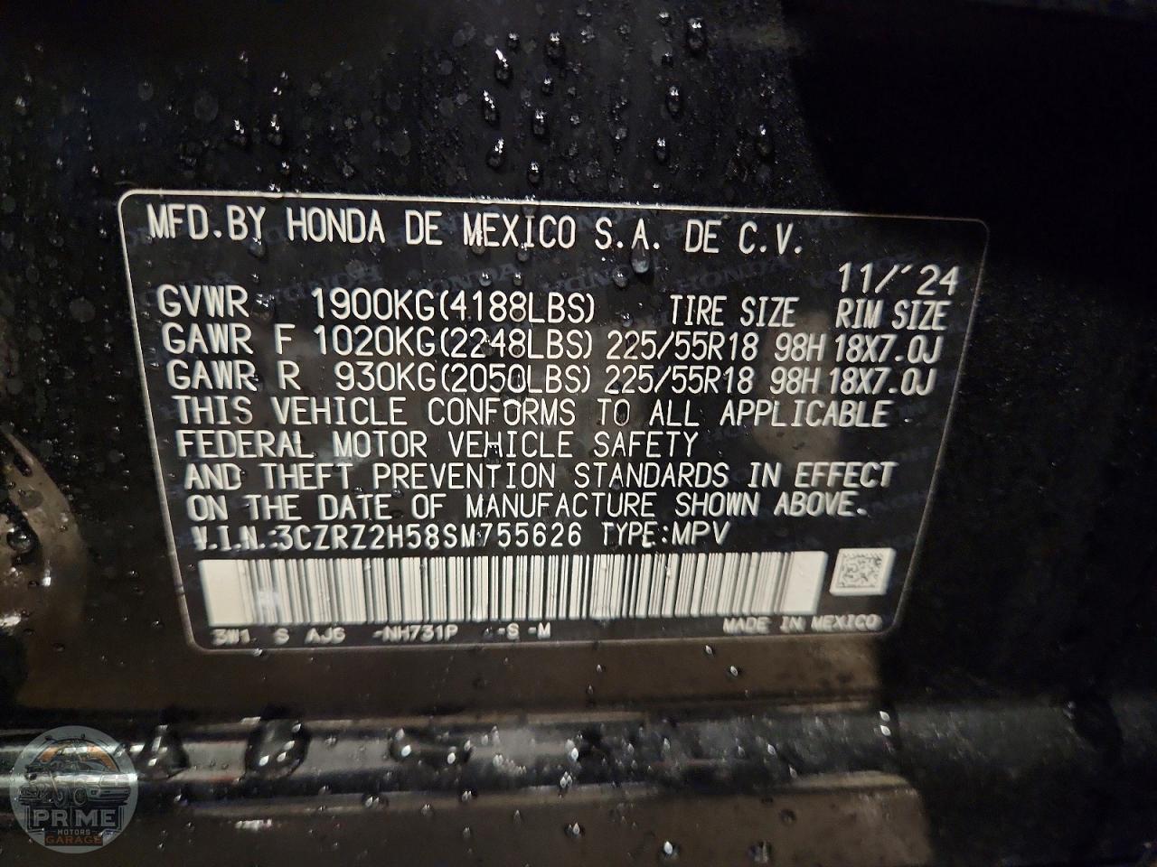 2025 HONDA HR V — фото 13