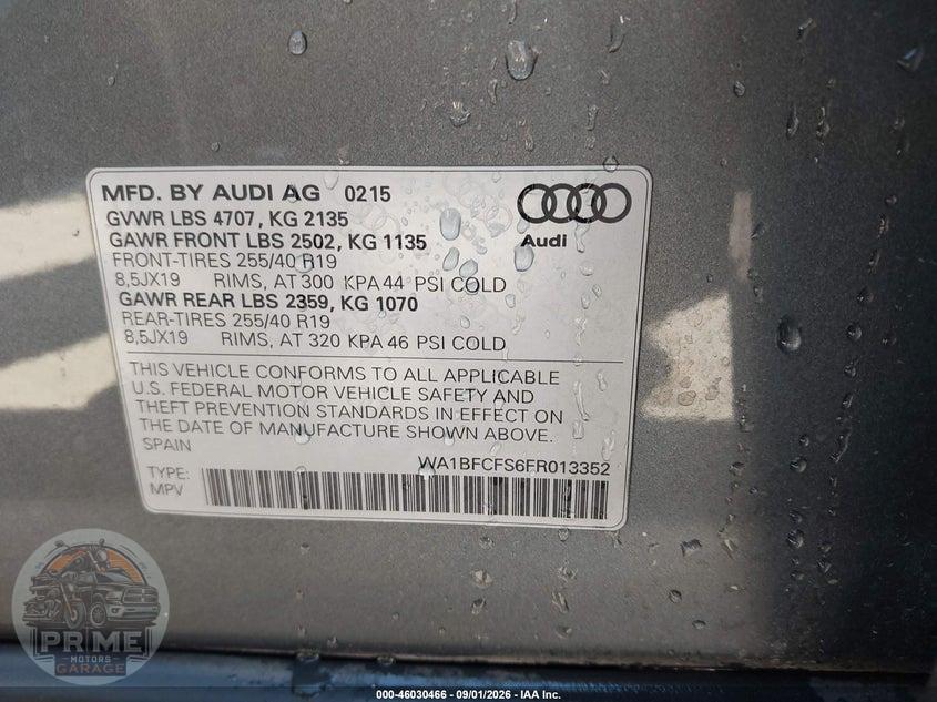 2015 AUDI Q3 2.0T PREMIUM PLUS — фото 9