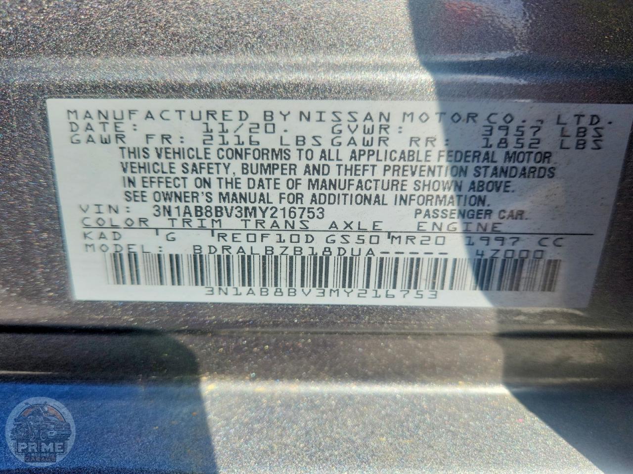 2021 NISSAN SENTRA — фото 12