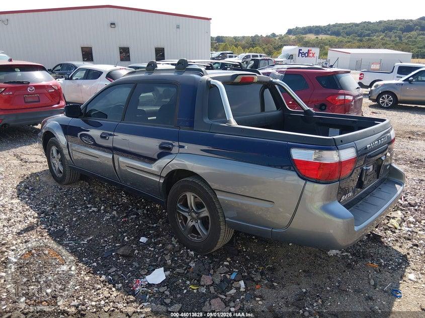 2005 SUBARU BAJA (NATL) TURBO — фото 3