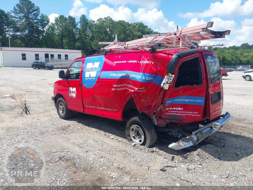 2023 GMC SAVANA CARGO RWD 2500 REGULAR WHEELBASE WORK VAN — фото 3