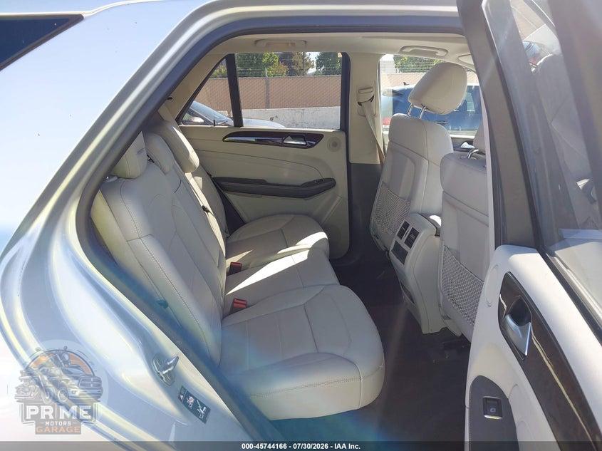 2012 MERCEDES-BENZ ML 350 4MATIC — фото 8