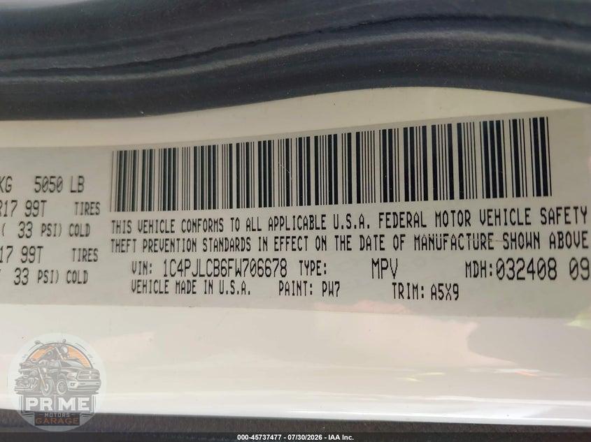 2015 JEEP CHEROKEE LATITUDE — фото 9
