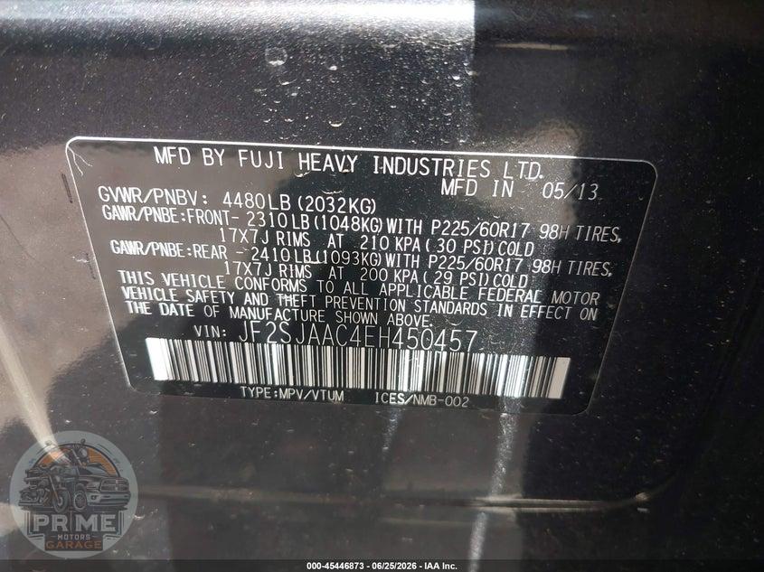 2014 SUBARU FORESTER 2.5I — фото 9