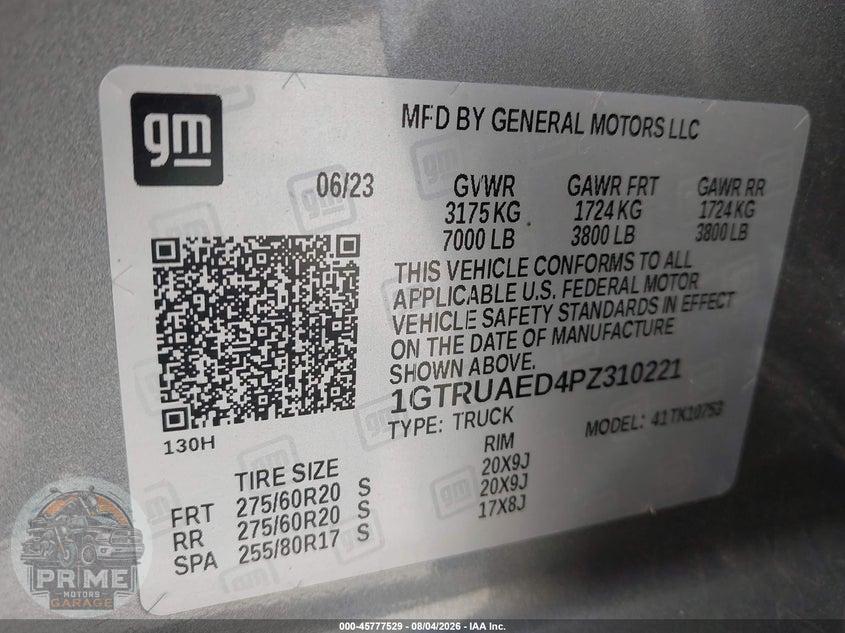 2023 GMC SIERRA 1500 4WD  STANDARD BOX PRO — фото 9