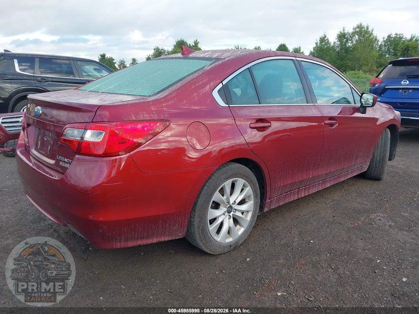 2017 SUBARU LEGACY 2.5I PREMIUM — фото 4