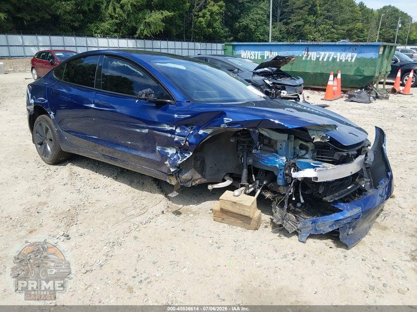 2025 TESLA MODEL 3 LONG RANGE REAR-WHEEL DRIVE/STANDARD REAR-WHEEL DRIVE — фото 1