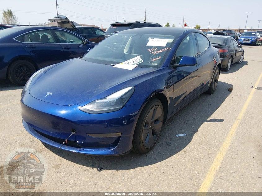 2023 TESLA MODEL 3 REAR-WHEEL DRIVE — фото 2