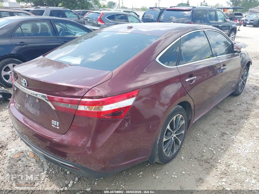2016 TOYOTA AVALON HYBRID XLE — фото 4