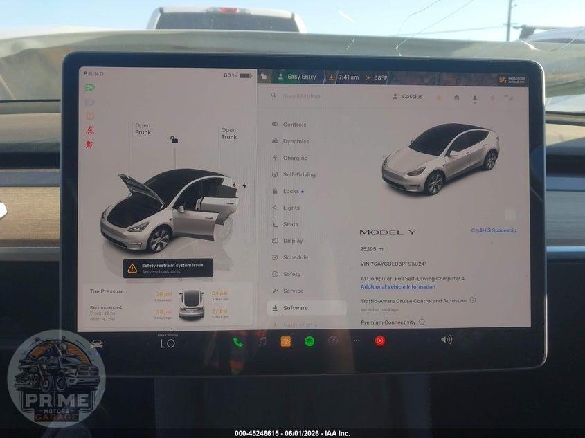 2023 TESLA MODEL Y RWD — фото 7