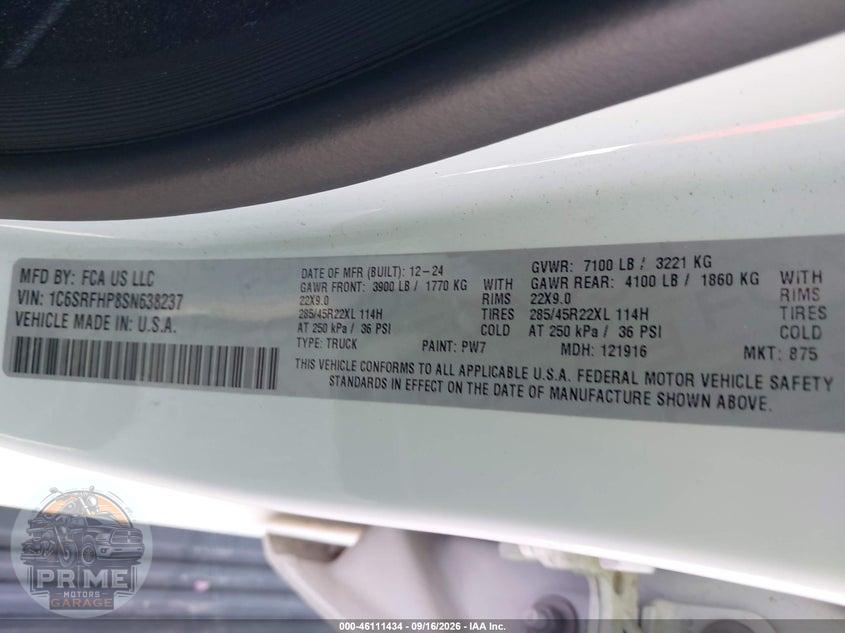 2025 RAM 1500 LIMITED  4X4 5'7 BOX — фото 9