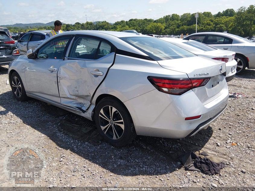 2022 NISSAN SENTRA SV XTRONIC CVT — фото 3