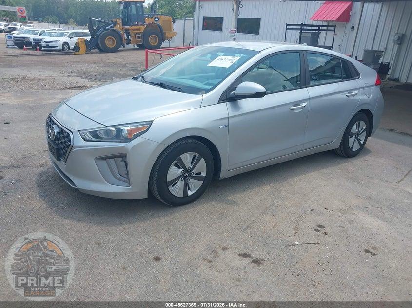 2020 HYUNDAI IONIQ HYBRID BLUE — фото 2