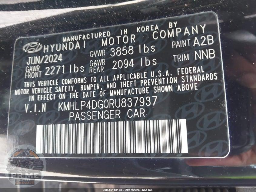 2024 HYUNDAI ELANTRA LIMITED — фото 9