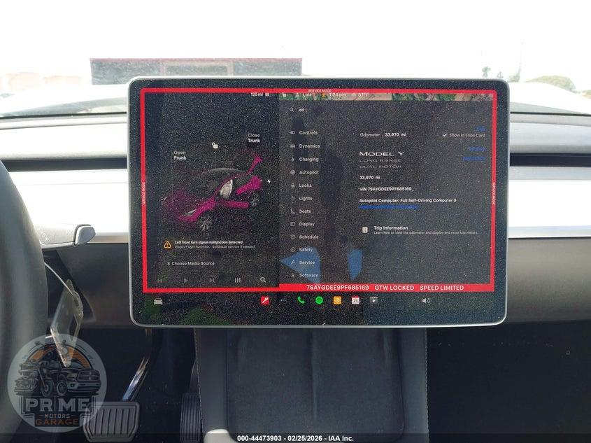 2023 TESLA MODEL Y AWD/LONG RANGE DUAL MOTOR ALL-WHEEL DRIVE — фото 7