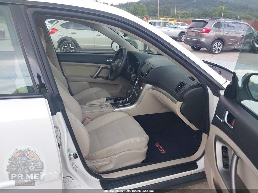 2009 SUBARU OUTBACK 2.5I — фото 5