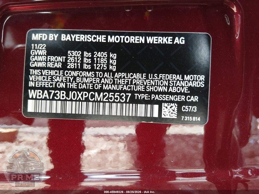 2023 BMW 540 I XDRIVE — фото 9
